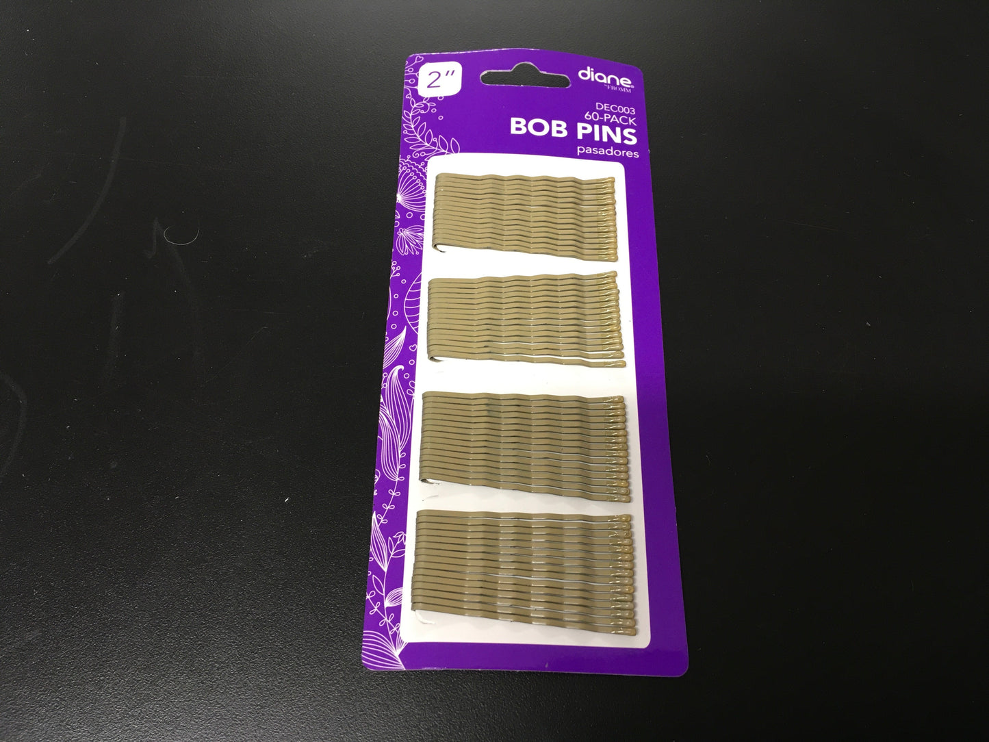 Diane 60-Pack Blonde Bob Pins/ 2’’