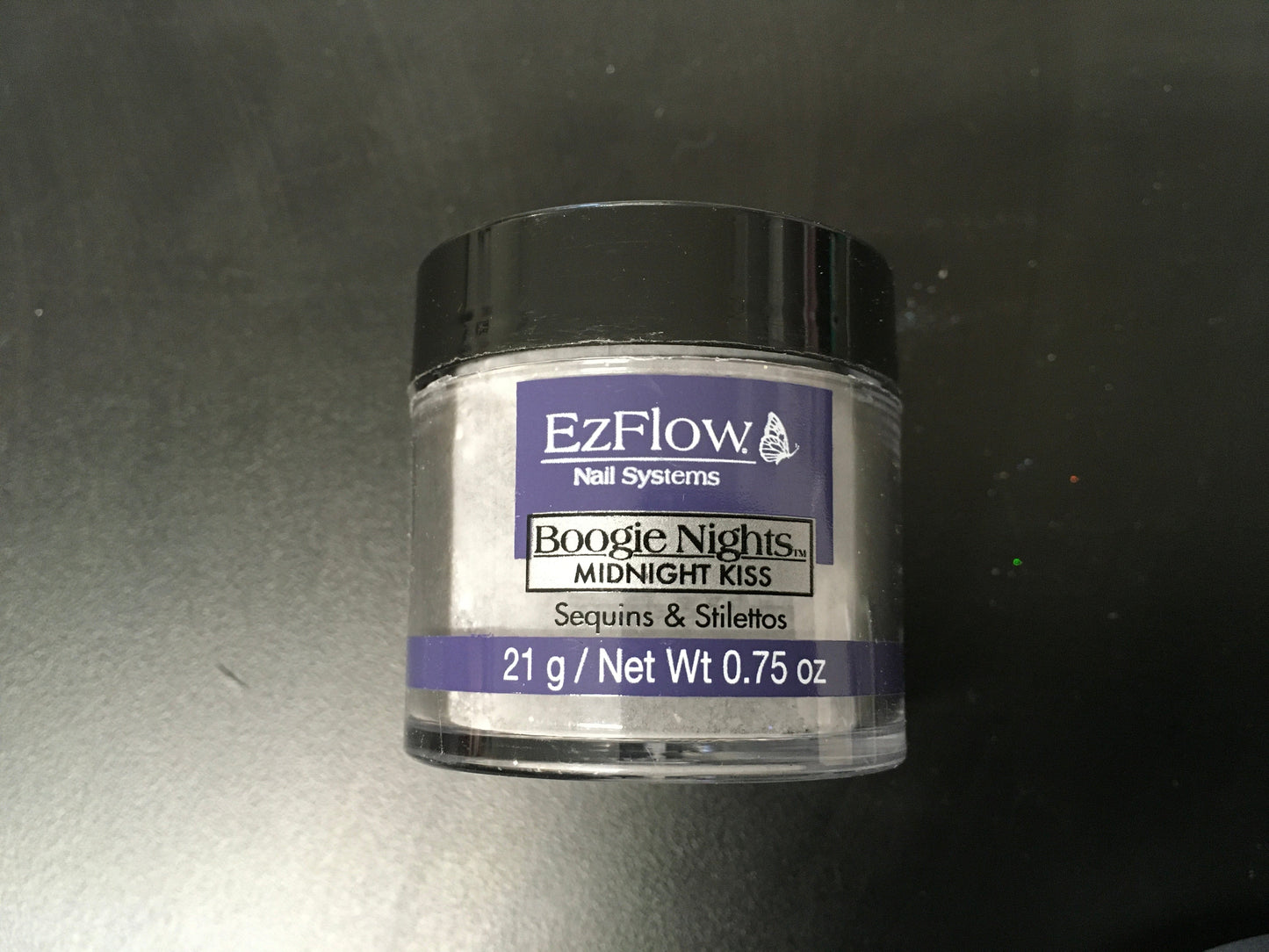 EzFlow Boogie Nights Acrylic Powder 0.75 oz Midnight Kiss Collection