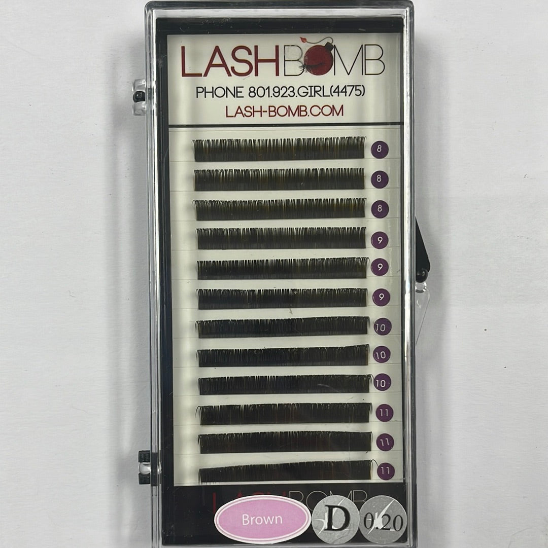 Lashbomb D .20 8mm-11mm BROWN