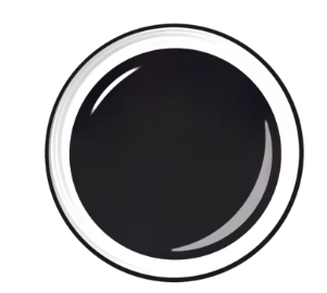 Nail Art UV Gel - black
