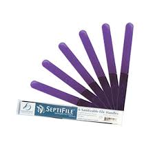 Backscratchers Septifile Plastic Handles (6 Count)