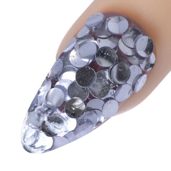 Young Nails Nail Art - Silver Polka Dot 1/4 oz