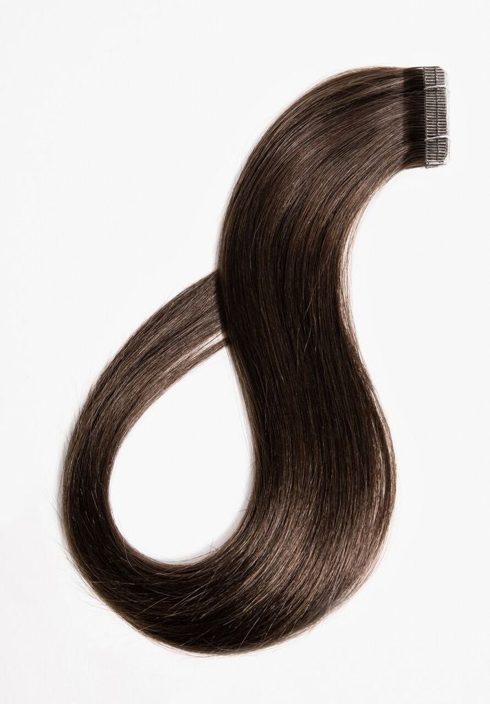 16" Tape-In Pro Straight Color #2 Darkest Brown