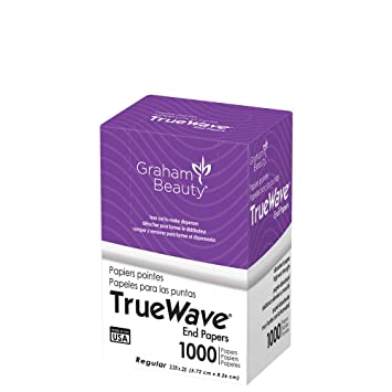 Graham Beauty TrueWave End Papers (1000 papers per box) Perm Paper