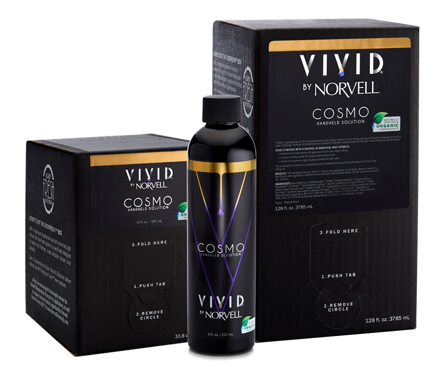 Discontinued-Handheld Spray Tan Solution, VIVID Cosmo (34 oz)