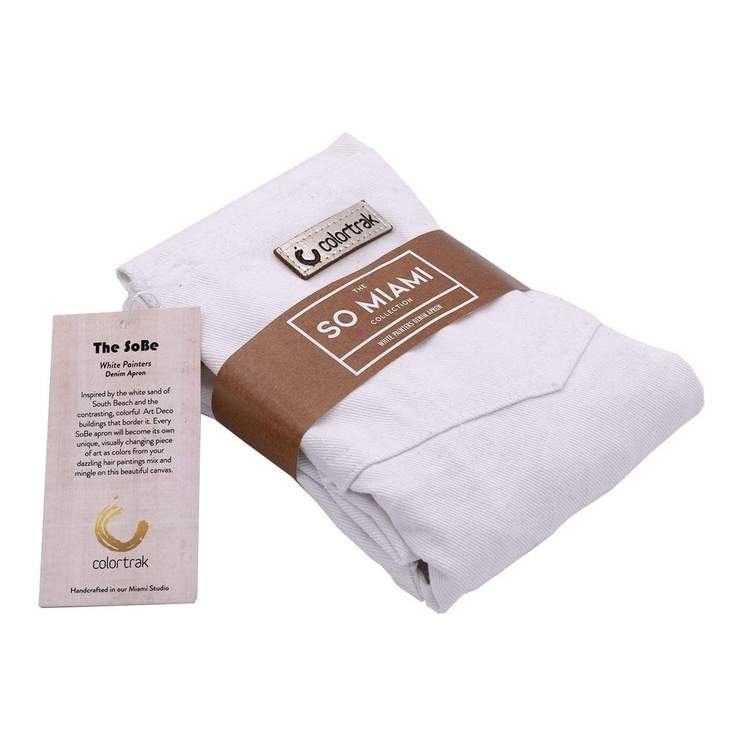 Colortrak So Miami White Denim Apron
