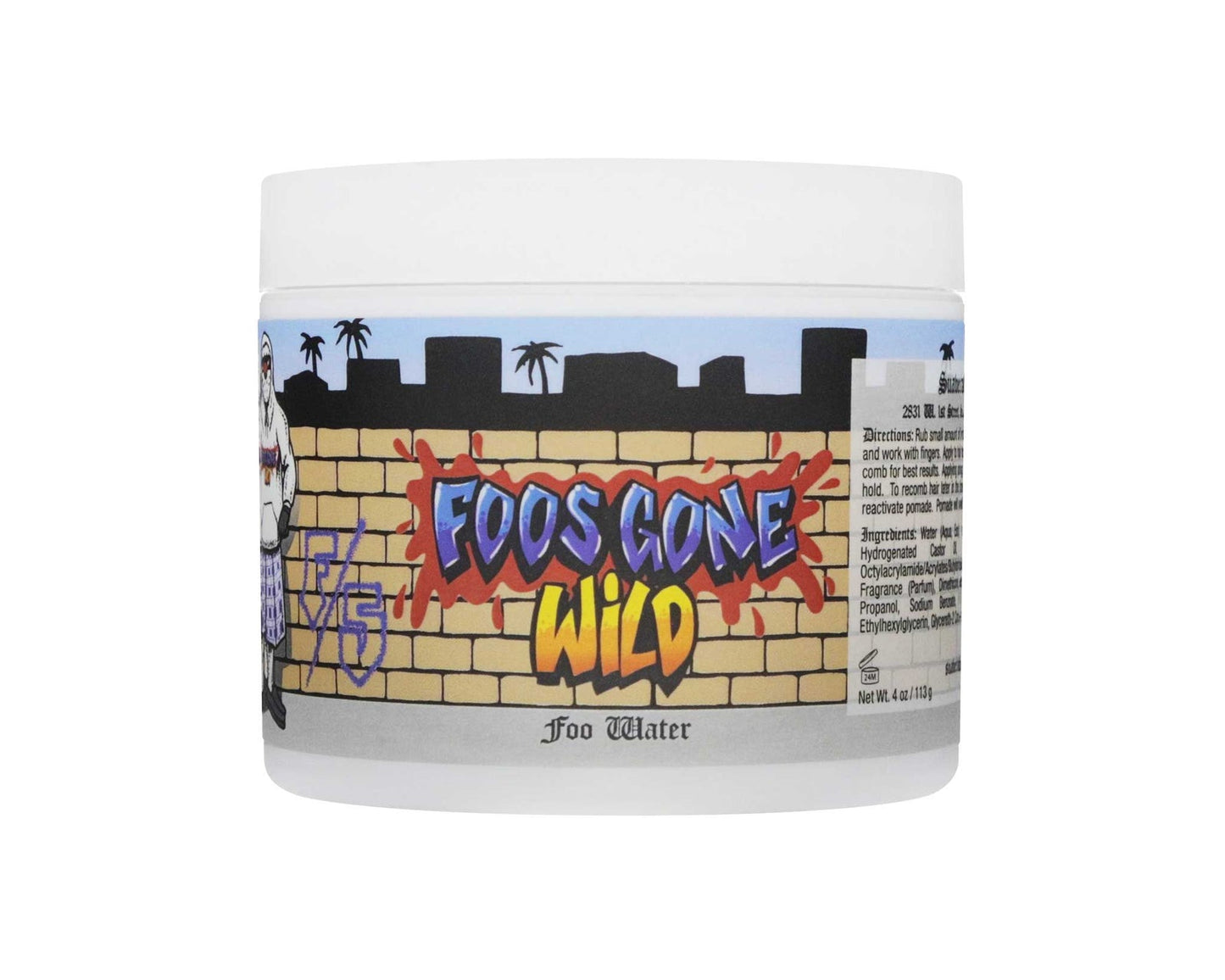 Suavecito Firme (Strong) Hold Pomade Foo Water (Limited Edition)