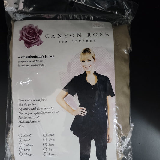 Canyon Rose- Wave Esthetician's Jacket