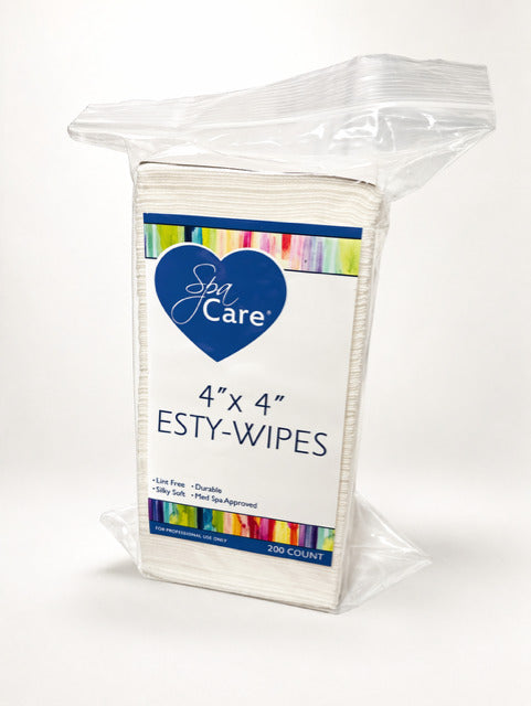 Spa Care 4x4 Esthetic Wipes 200ct