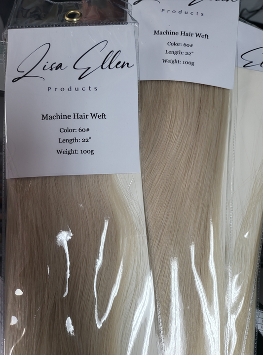 Lisa Ellen Hair Weft 22 Inches 8TP8/18 Hot Toffee Blonde