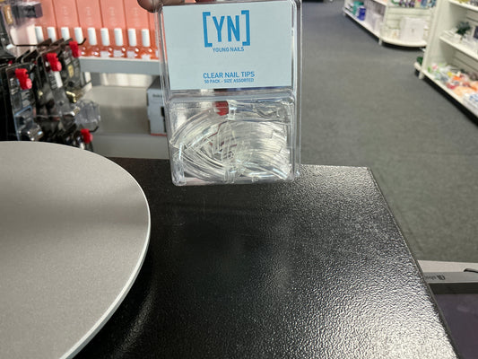 Young Nails Assorted Tips Clear 50ct
