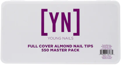 YN Full Cover Almond Tips 550 Master Pack