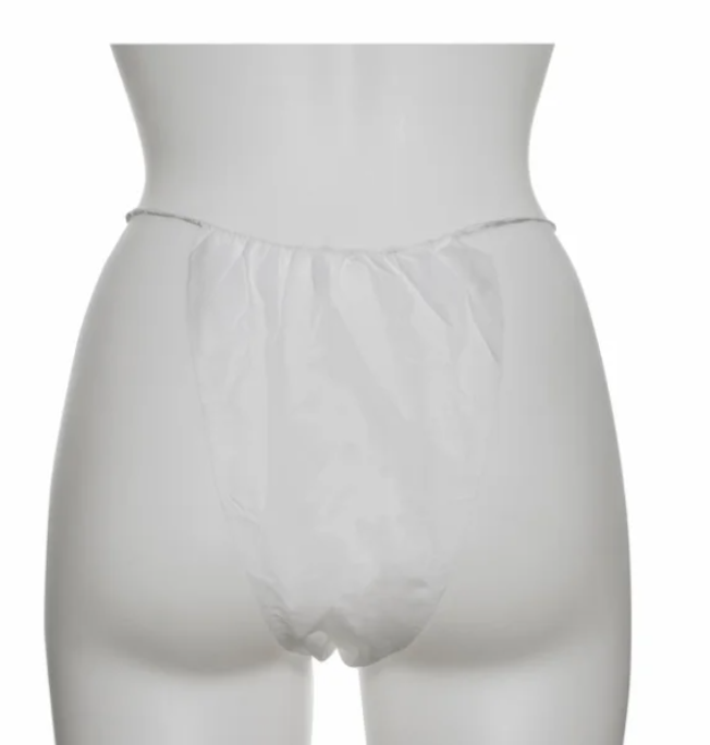 Dukal Spa Reflections Bikini Panty White(100pk)