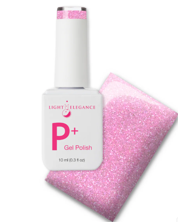 P+ All Talk, No Action Glitter Gel Polish 10ml