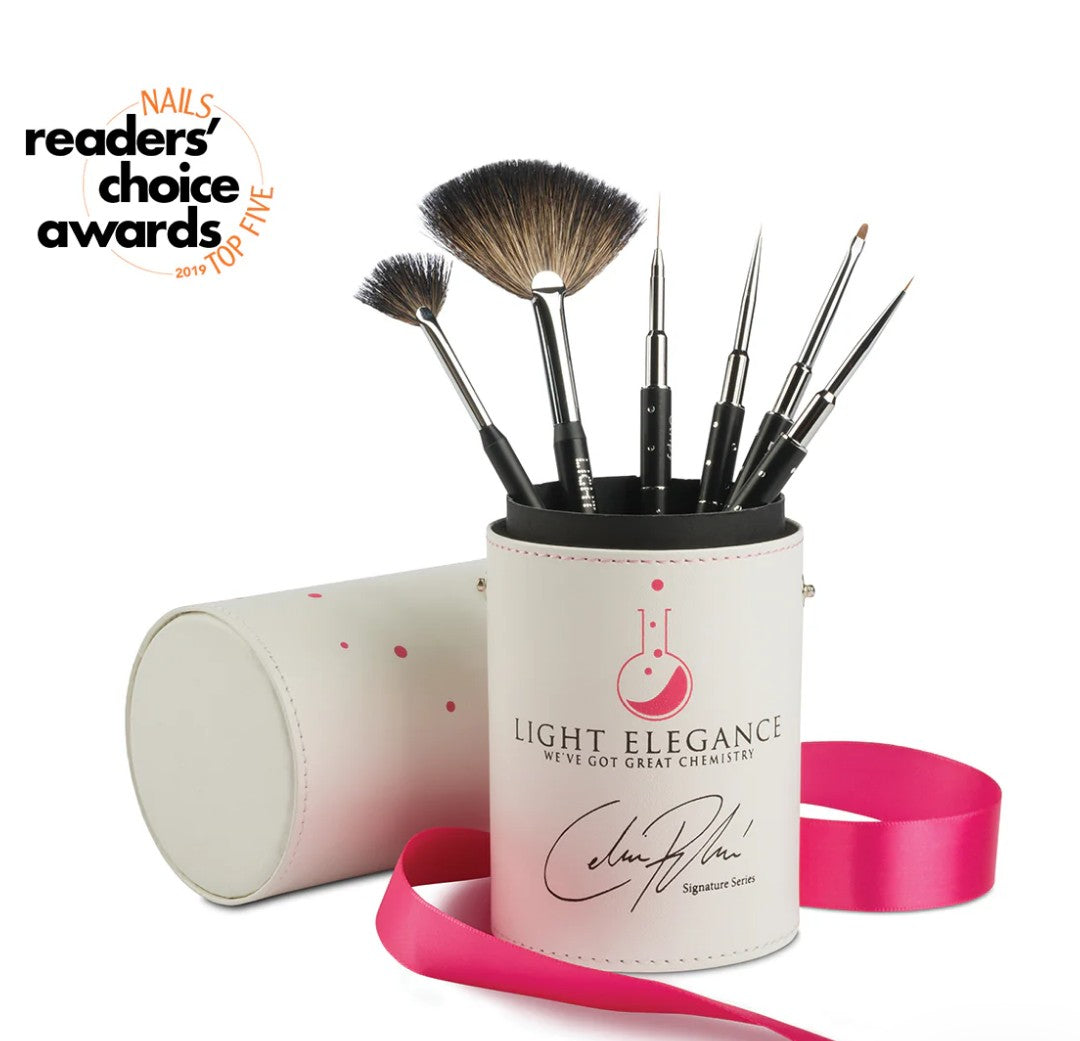 Light Elegance Celina Rydén Signature Series Nail Art Brush Set