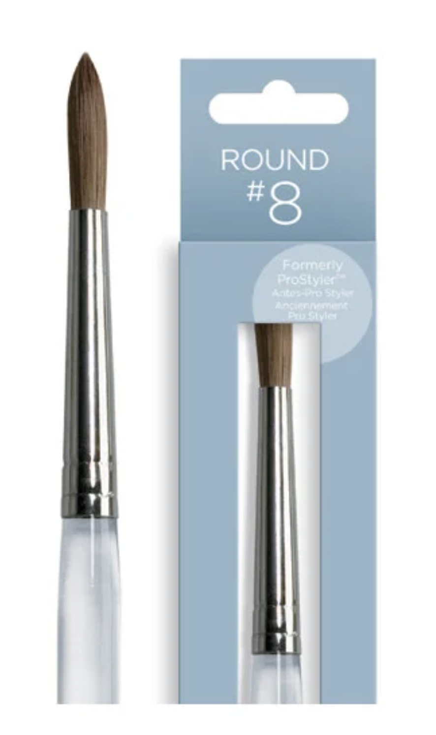 CND Pro Series #8 acylic brush