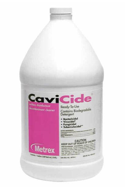 Cavicide Surface Disinfectant Sterilization Gallon