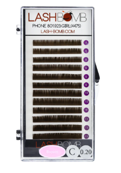 Lashbomb D .20 12mm-15mm BROWN