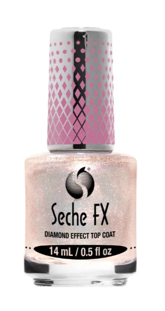 Seche FX Diamond Effect Top Coat - Pink
