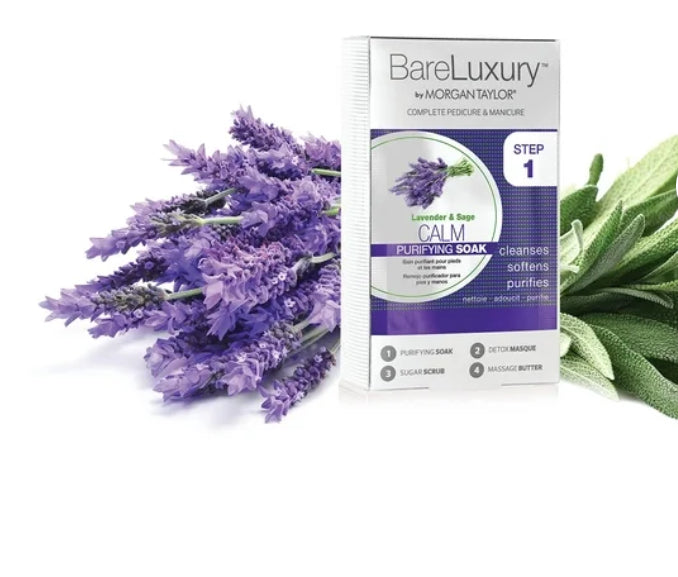 Morgan Taylor Bare Luxury 4 Steps- Lavender & Sage (Box of 48) School