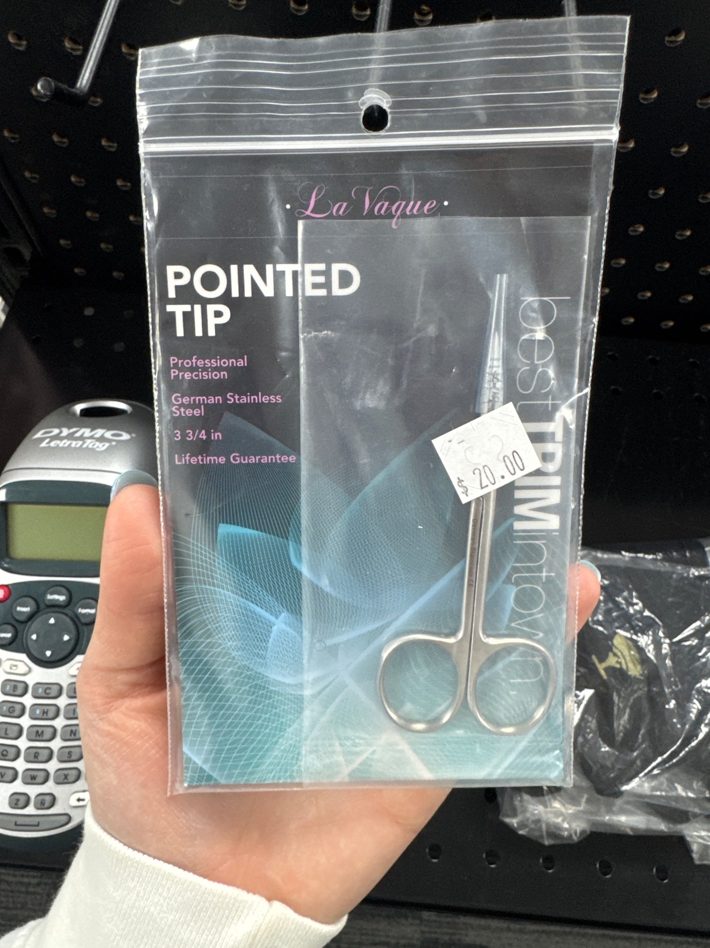 LaVague Pointed Tip Brow Scissors