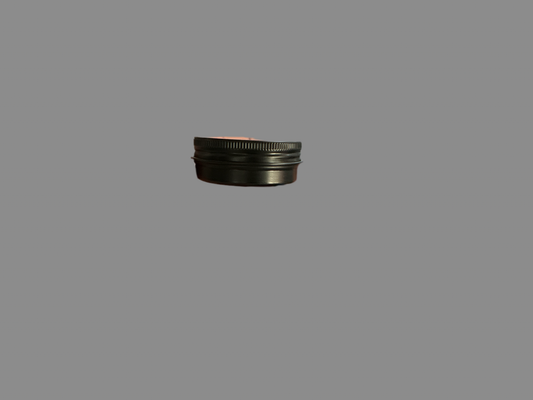 Small Black Metal Container