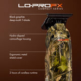 Babyliss Pro Limited Edition Camo Collection LO-PROFX Compact Trimmer