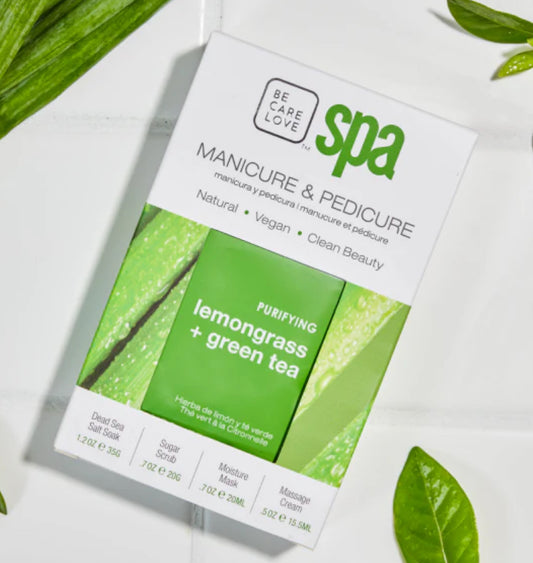 BCL SPA 4-Step Starter Kit Lemongrass & Green Tea (4Piece/Packet)