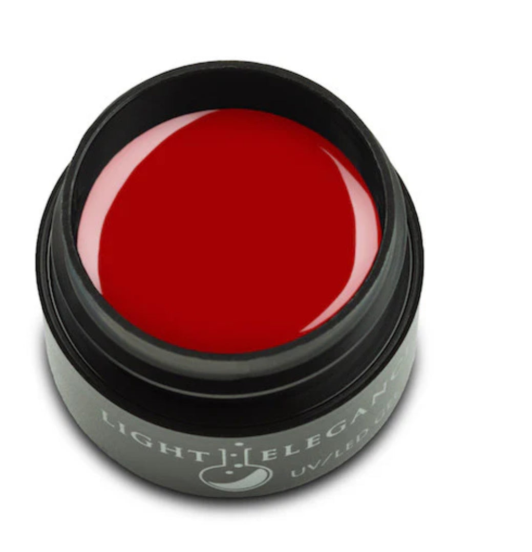 Light Elegance Gel Paint- Primary Red