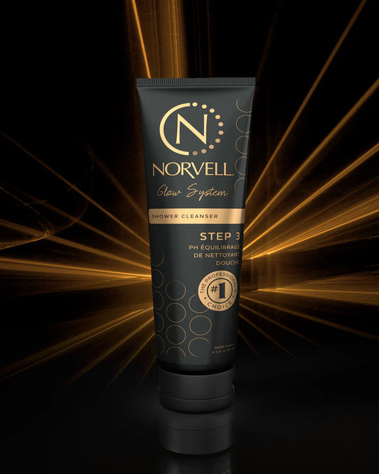 NORVELL GLOW SYSTEM POST-TAN SHOWER CLEANSER 8.5 OZ