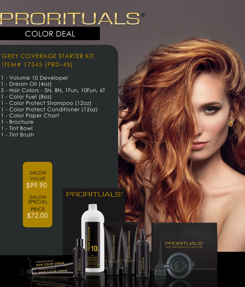 ProRituals Grey Coverage Starter Kit
