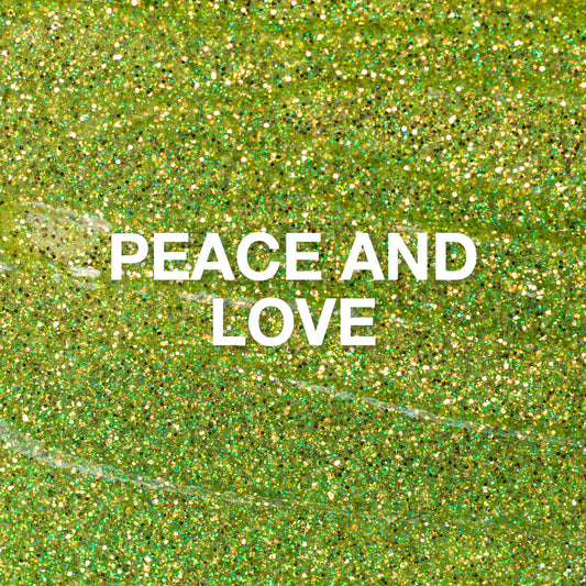 Light Elegance Glitter Gel 10ML Peace and Love