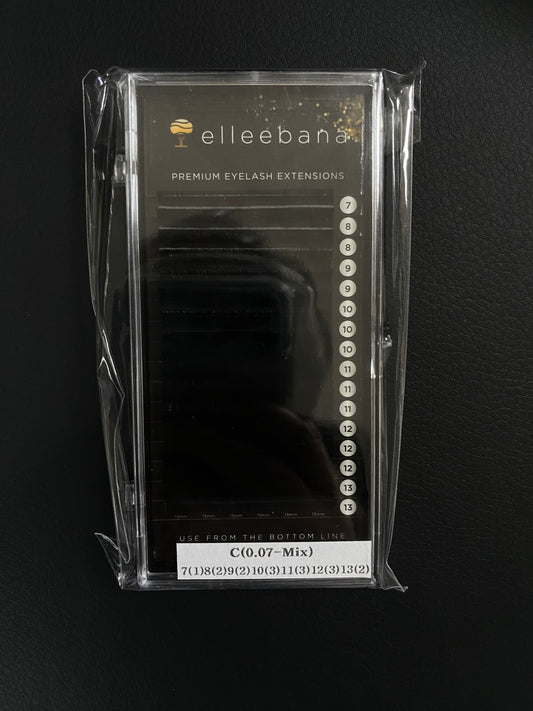 Elleebana Premium Eyelash Extensions C (0.07-Mix)