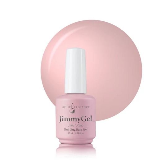 Light Elegance JimmyGel Ideal Pink Soak-Off Building Base, 15 ml