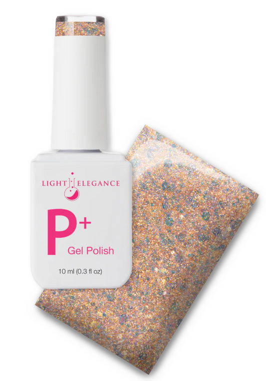 P+ Sandy Bottoms Glitter Polish 10ml