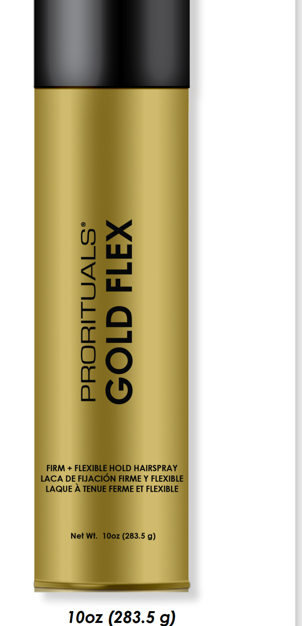 PRORITUALS GOLD FLEX HAIRSPRAY