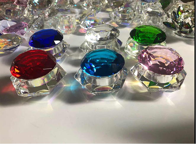 YCC Nails-Crystal Diamond Dappen Dish