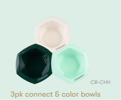 Discontinued Framar-3pk connect & color bowls