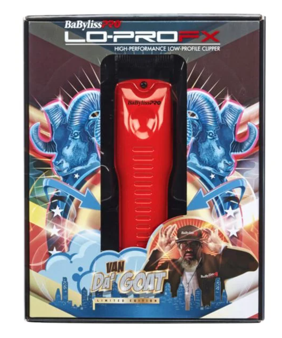 BaBylissPRO LO-PROFX Limited Edition Clipper - Red