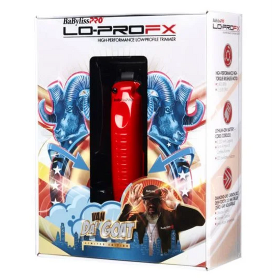 BaBylissPRO LO-PROFX Limited Edition Trimmer - Red