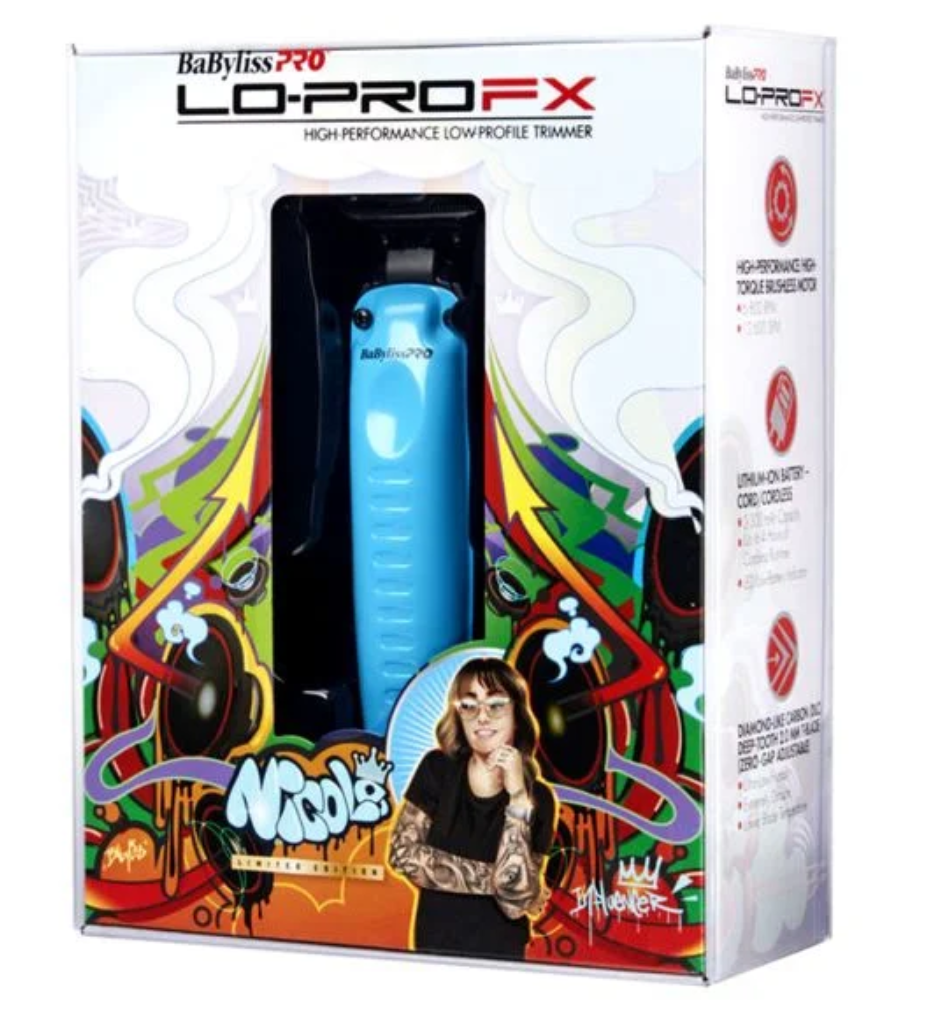 BaBylissPRO LO-PROFX Limited Edition Trimmer - Blue