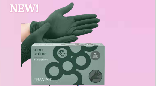 Framar-Pine Palms Biodegradable Nitrile Gloves