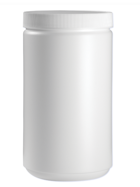 FANTASEA White Jar with Lid, 945 mL