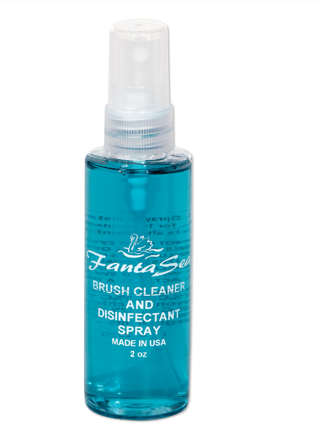 FANTASEA Makeup Brush Cleaner and Disinfectant Spray - 2 oz.