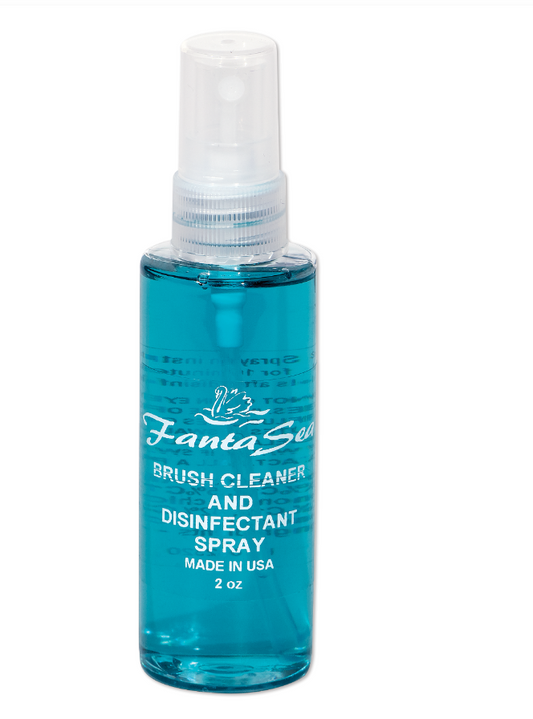 FANTASEA Makeup Brush Cleaner and Disinfectant Spray - 2 oz.