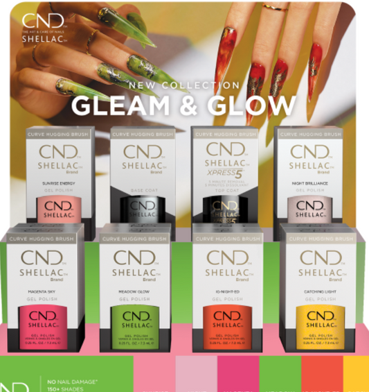 CND Gleam & Glow Collection