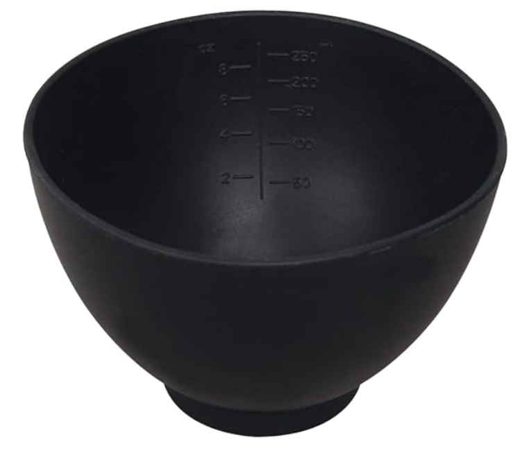 L.E.Beauty Silicone Bowl Black Small