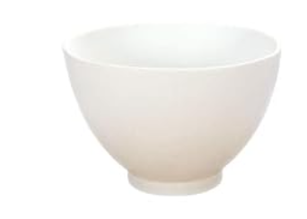 L.E.Beauty Silicone Bowl White Medium