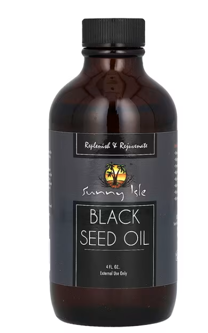 sunny isle black seed oil 4oz