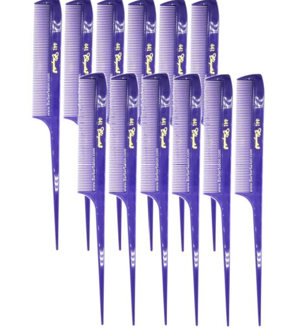 Cleopatra No. 441 8 1/2" Extra Fine Tooth Rattail (12 pack)